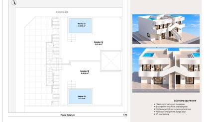 Nouvelle construction - Bungalow - San Pedro del Pinatar - Los Peñascos