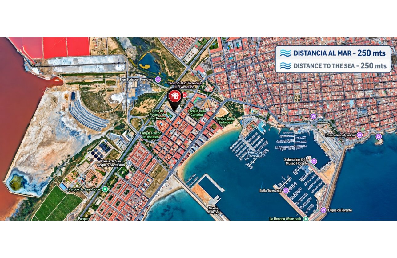 Resale - Penthouse - Torrevieja - Playa del Acequión