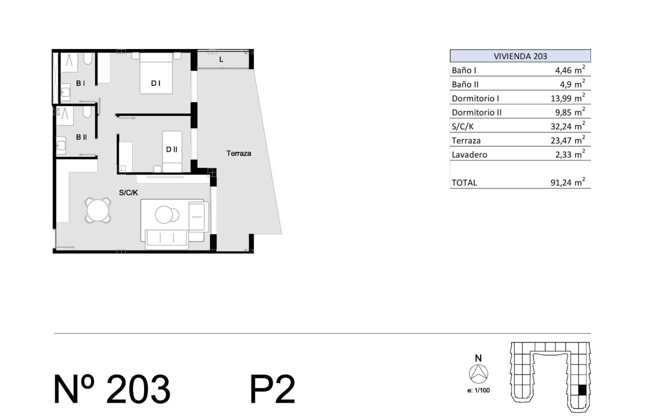 New Build - Apartment / flat - San Miguel de Salinas - Pueblo