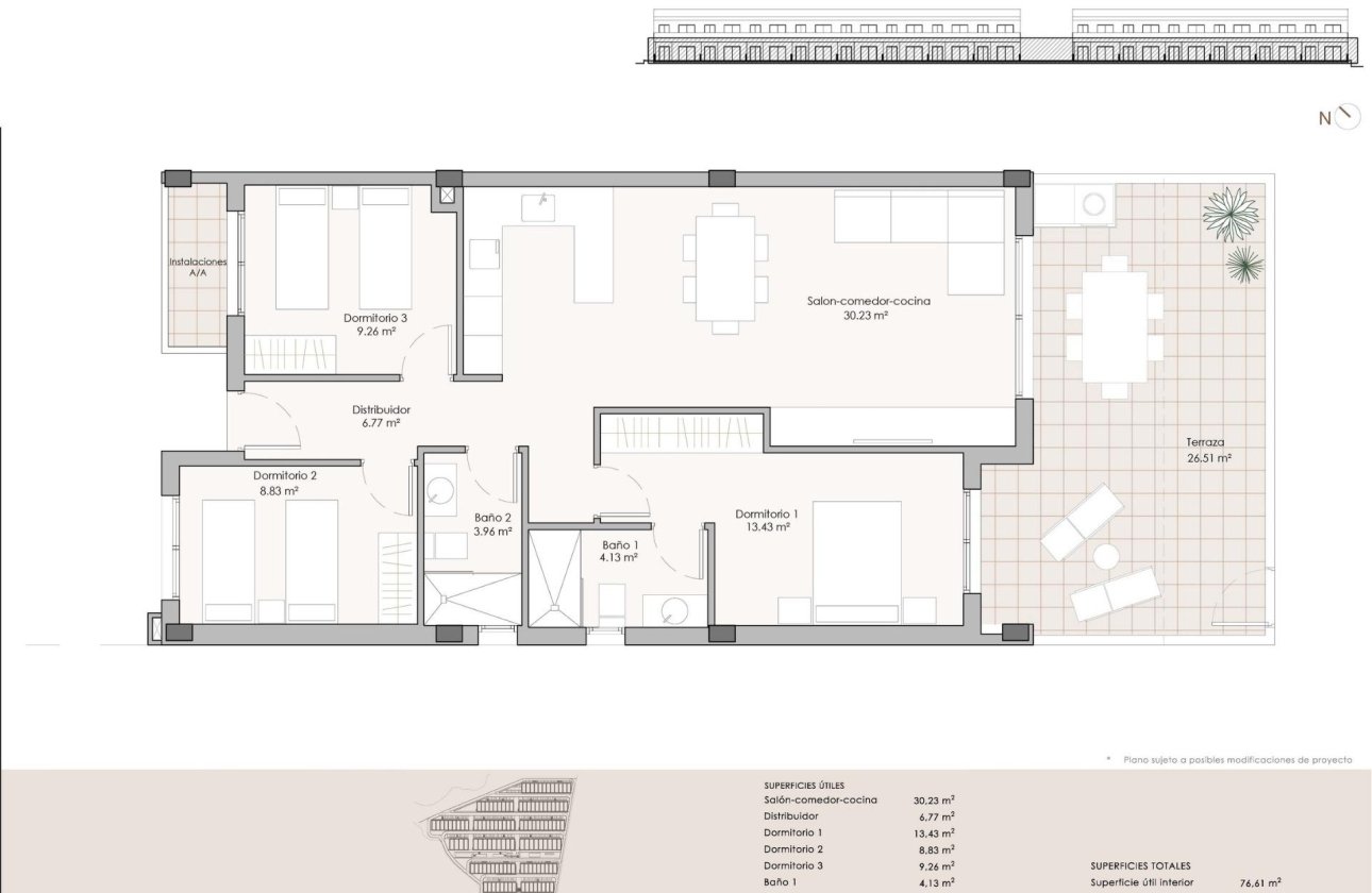 New Build - Apartment / flat - Pulpí - Aguilón Golf