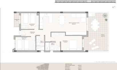 New Build - Apartment / flat - Pulpí - Aguilón Golf