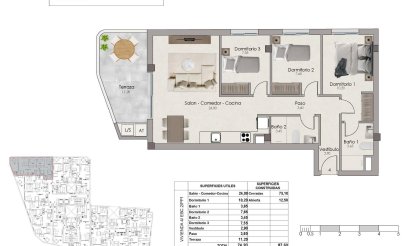 New Build - Apartment / flat - Santa Pola - Estacion de autobuses
