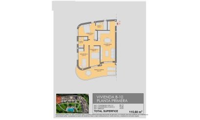 New Build - Apartment / flat - Los Alcazares - Serena Golf