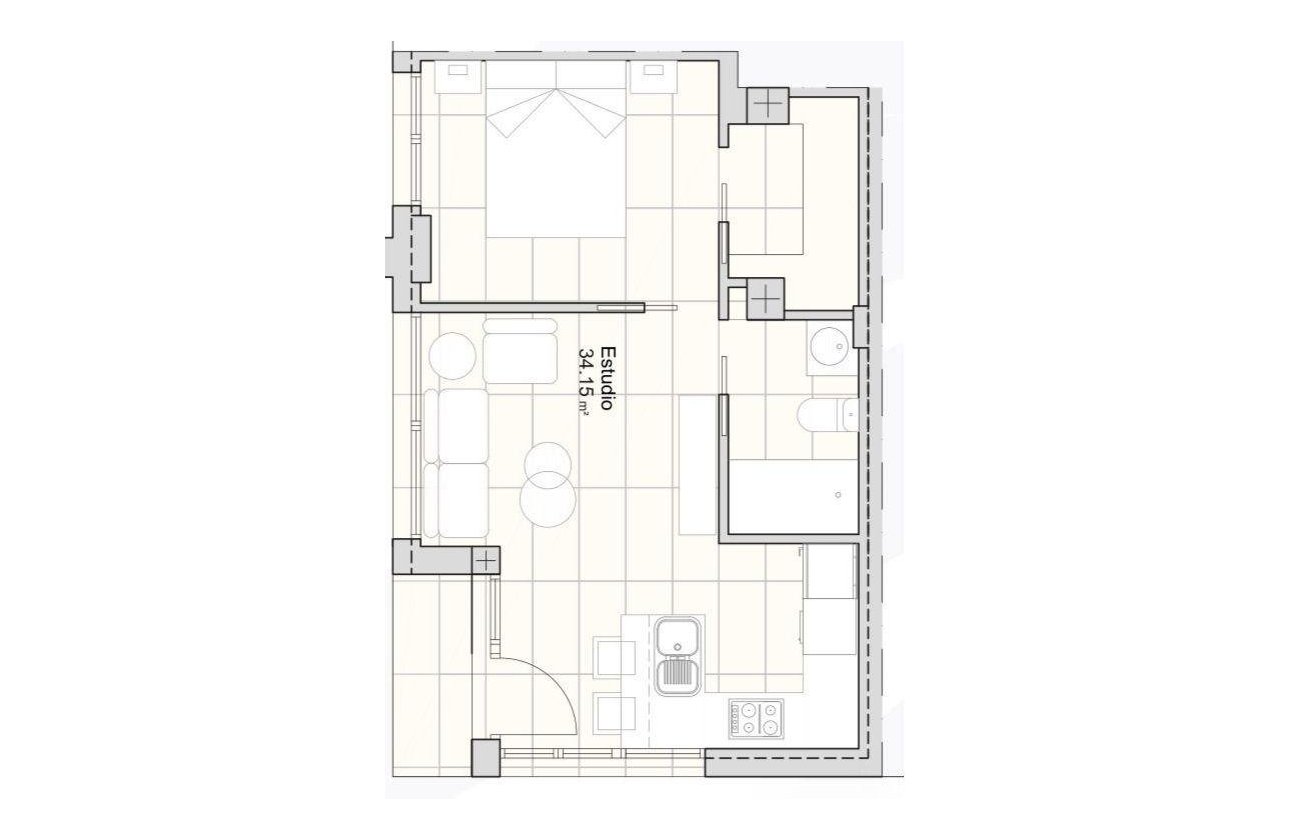 New Build - Apartment / flat - San Javier - pueblo
