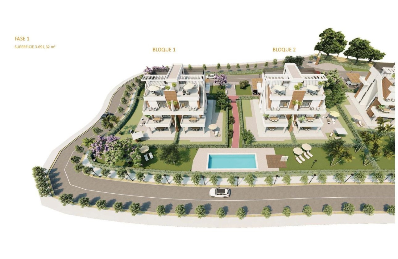 Obra nueva - Ático - Fuente Álamo - Hacienda del Alamo