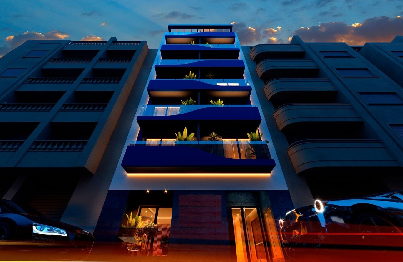 Obra nueva - Apartamento / piso - Torrevieja - Playa del Acequión