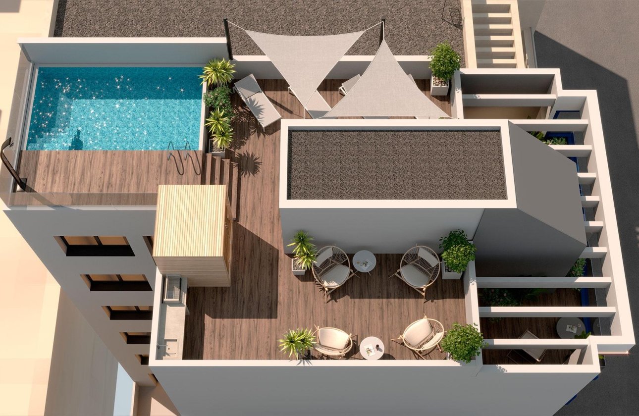 Obra nueva - Apartamento / piso - Torrevieja - Playa del Acequión