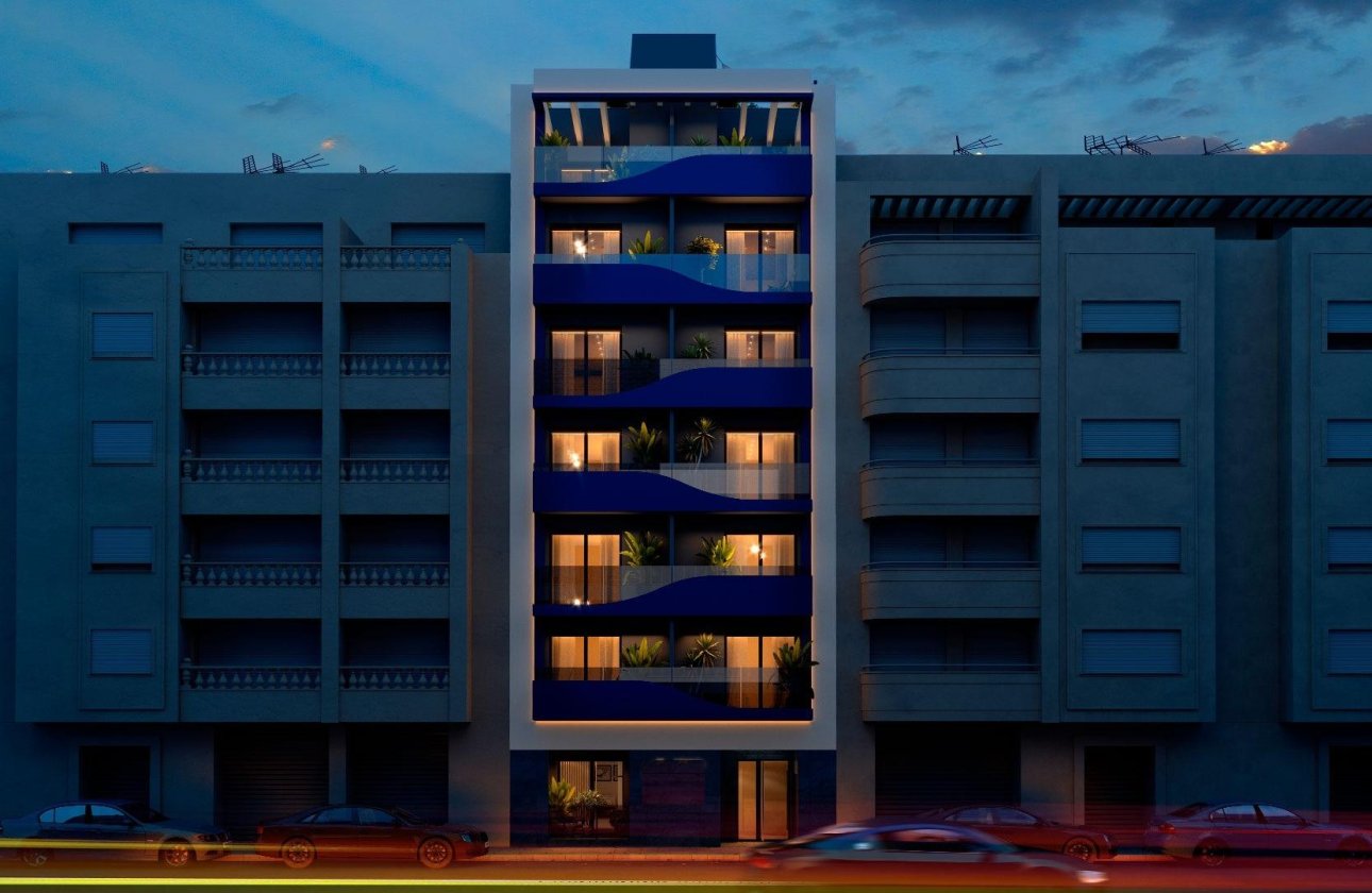 Obra nueva - Apartamento / piso - Torrevieja - Playa del Acequión