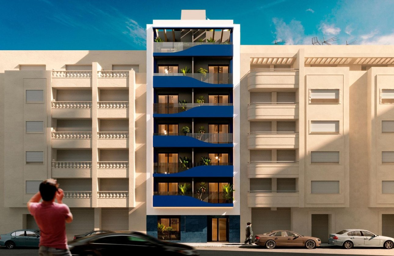 Obra nueva - Apartamento / piso - Torrevieja - Playa del Acequión