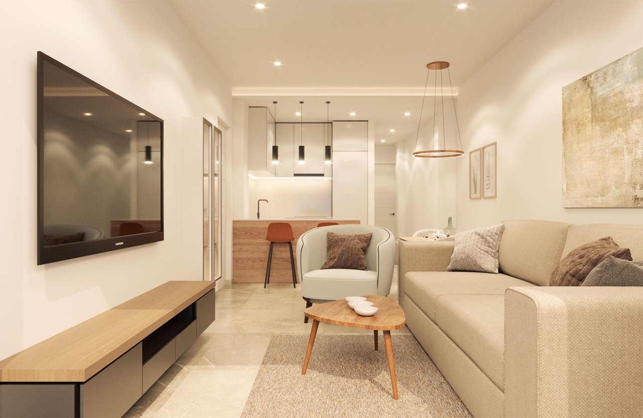 Obra nueva - Apartamento / piso - Torrevieja - Playa del Acequión