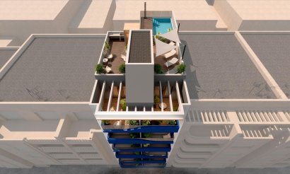 Obra nueva - Apartamento / piso - Torrevieja - Playa del Acequión