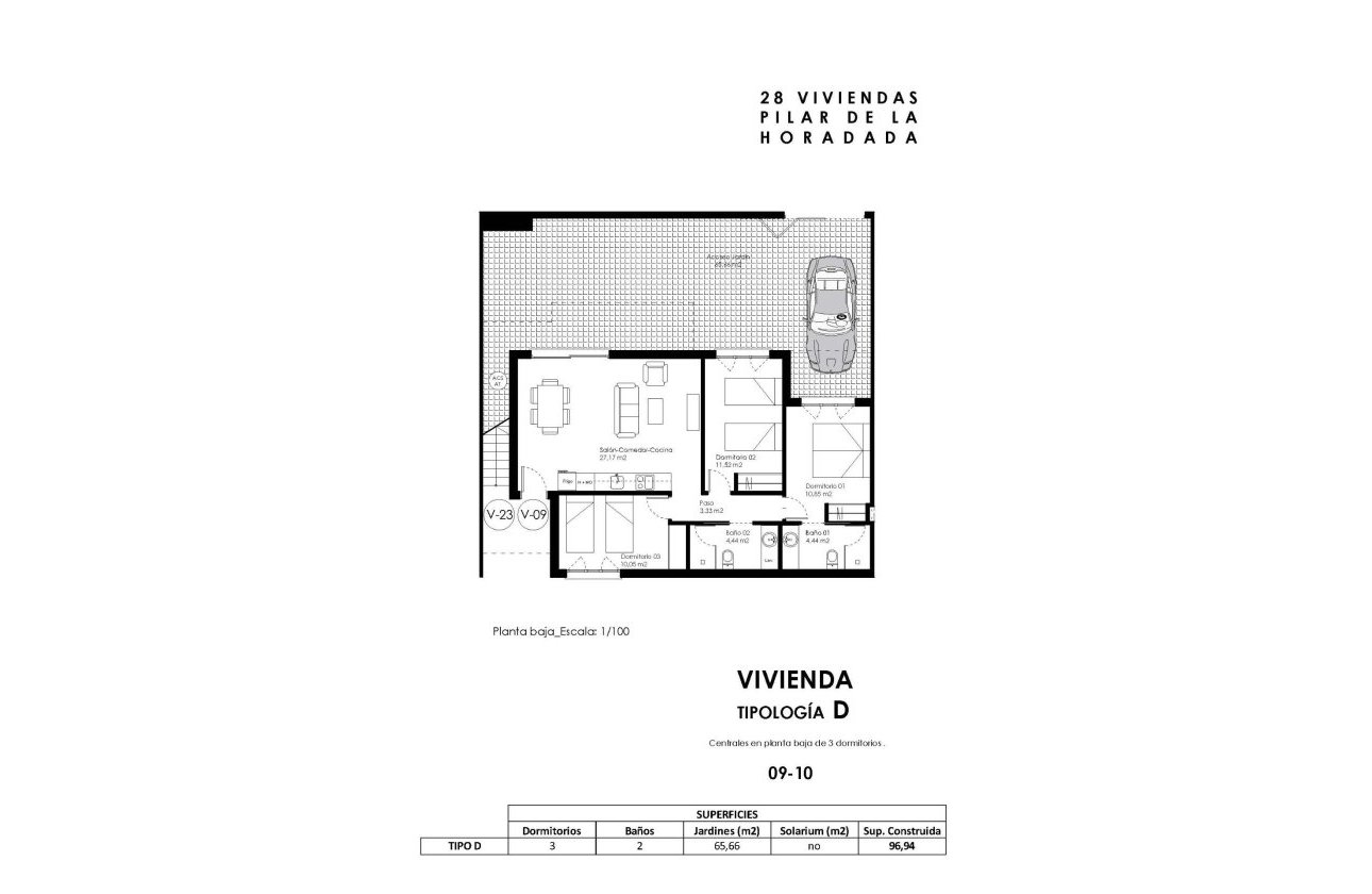New Build - Bungalow - Pilar de la Horadada - pueblo