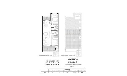 New Build - Bungalow - Pilar de la Horadada - pueblo