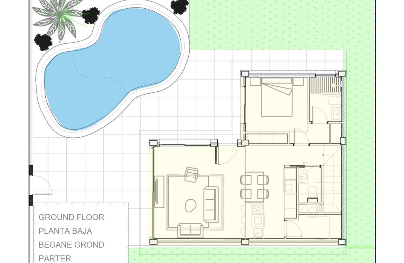 Obra nueva - Villa - Torre Pacheco - Roldán