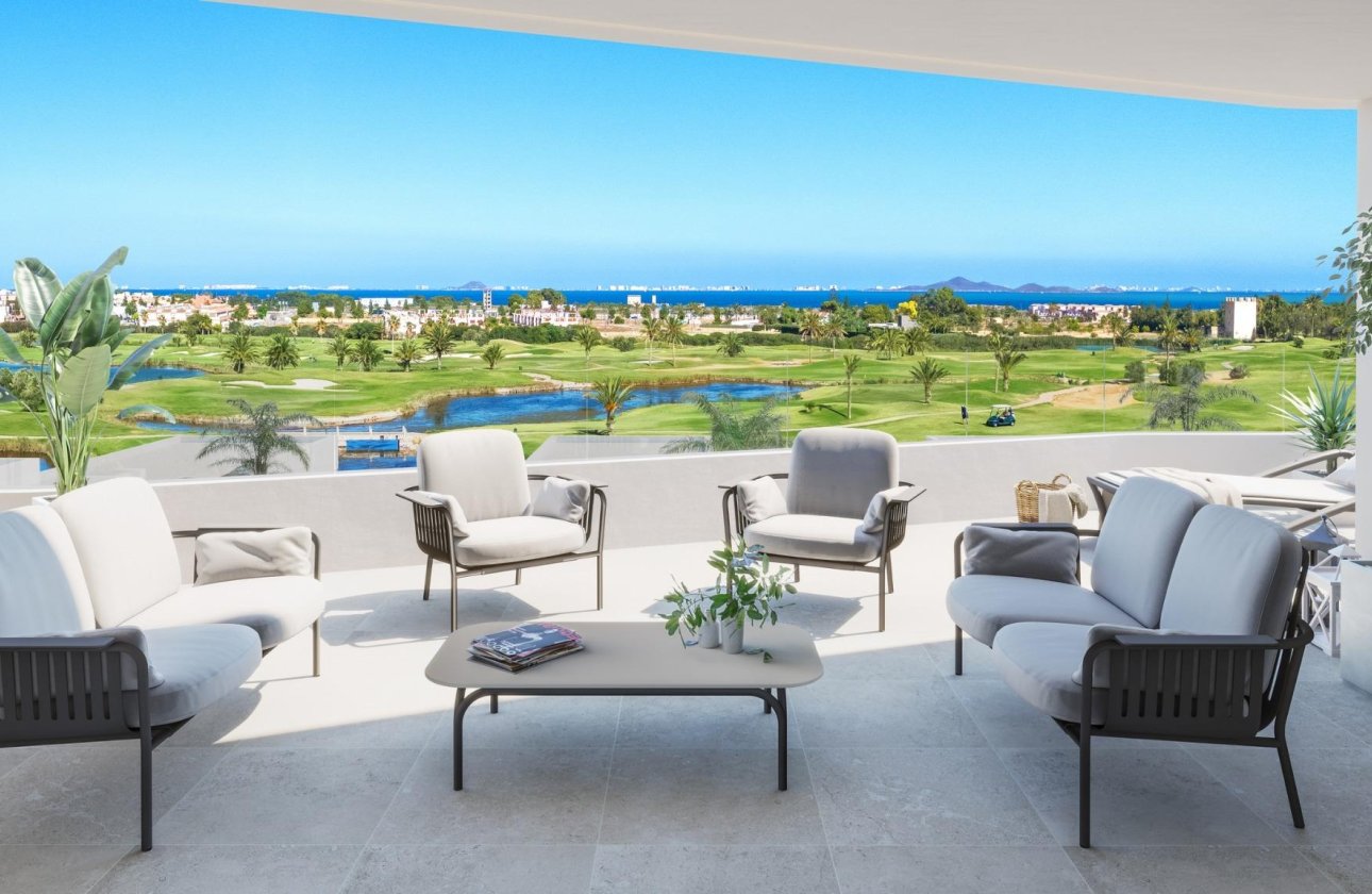 New Build - Apartment / flat - Los Alcazares - Serena Golf