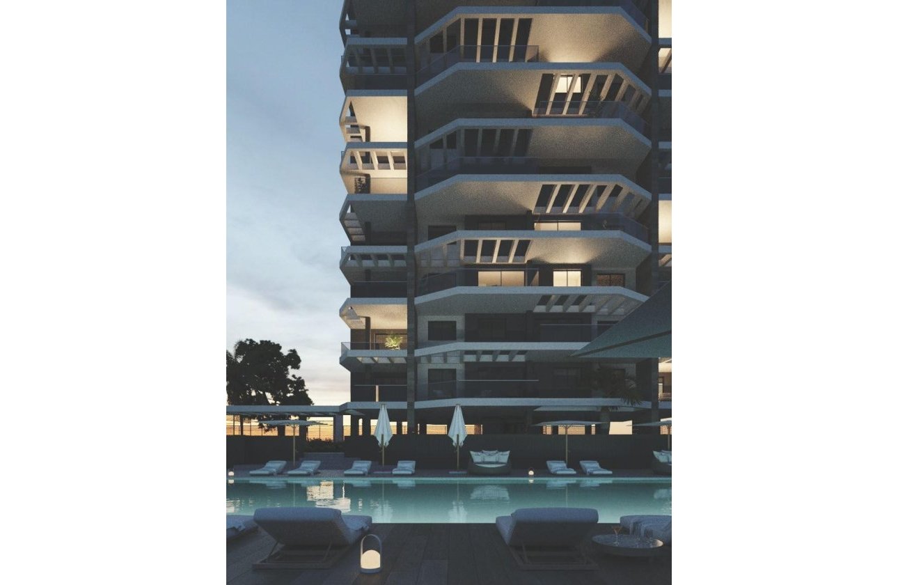 Nouvelle construction - Appartement - Calpe - Playa Cantal Roig