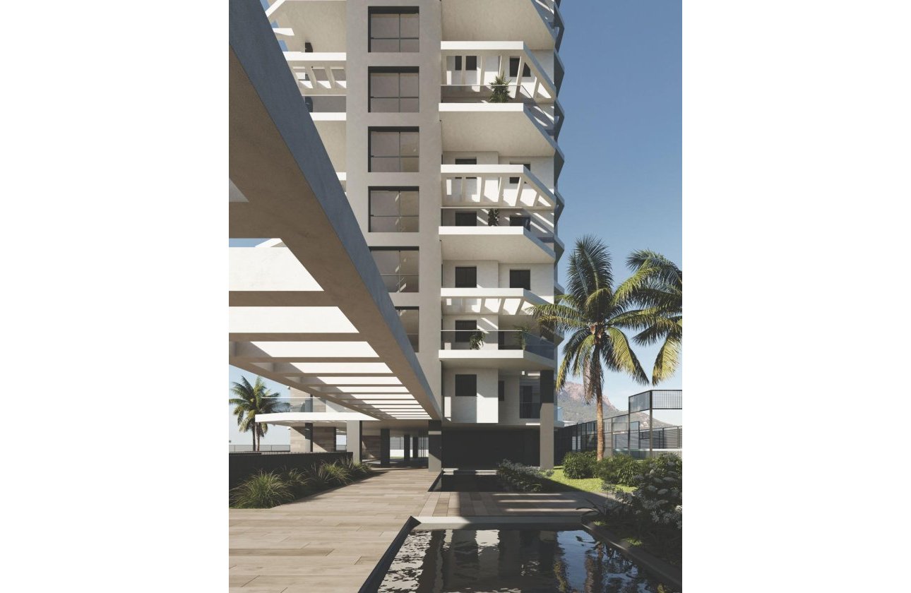 Nouvelle construction - Appartement - Calpe - Playa Cantal Roig