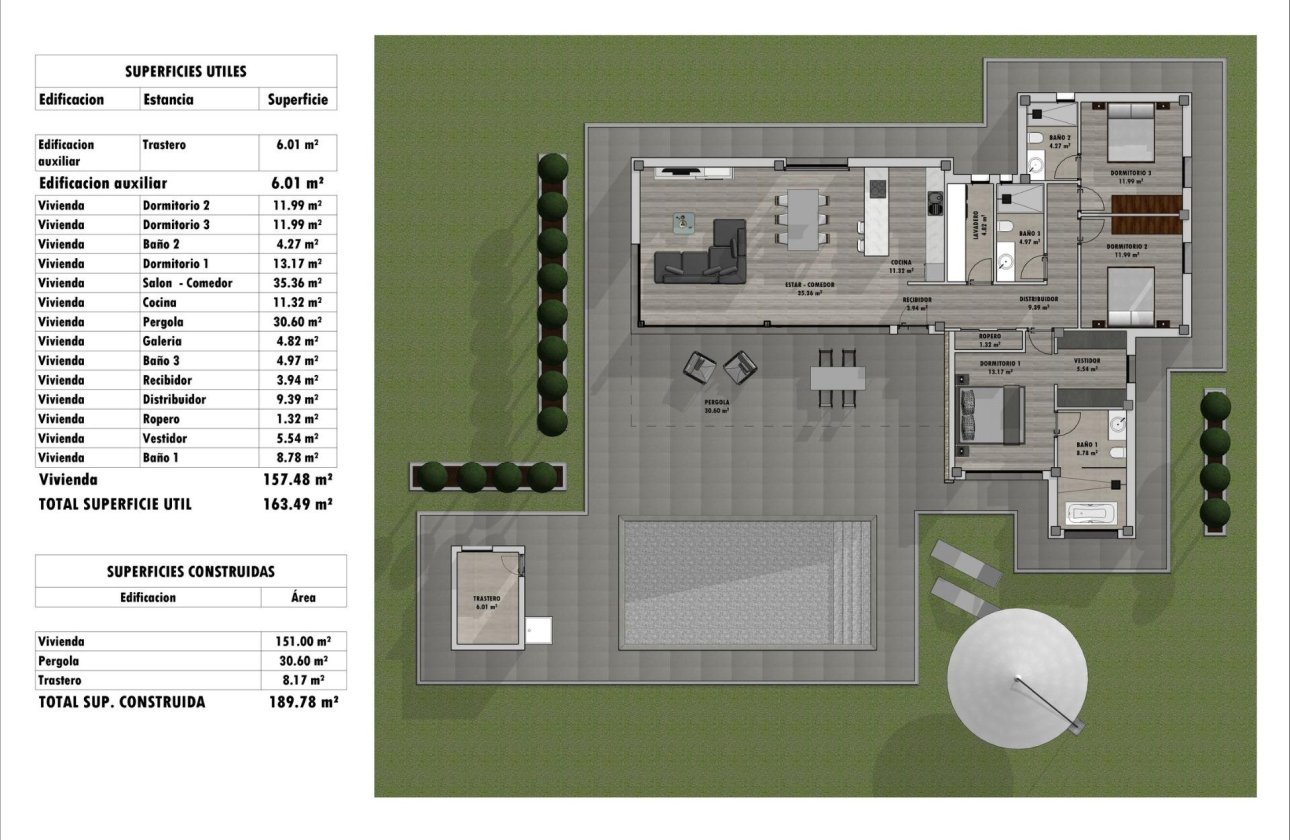 Nouvelle construction - Villa - Aspe - Poligono 19