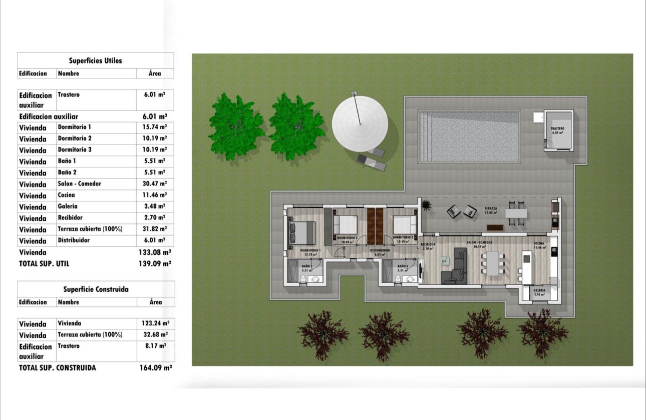 Nouvelle construction - Villa - Aspe - Poligono 19