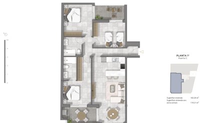 New Build - Apartment / flat - Guardamar del Segura - Pueblo