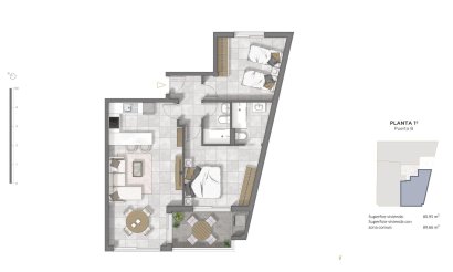 Nouvelle construction - Appartement - Guardamar del Segura - Pueblo