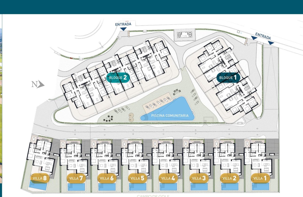 New Build - Apartment / flat - Los Alcazares - Serena Golf