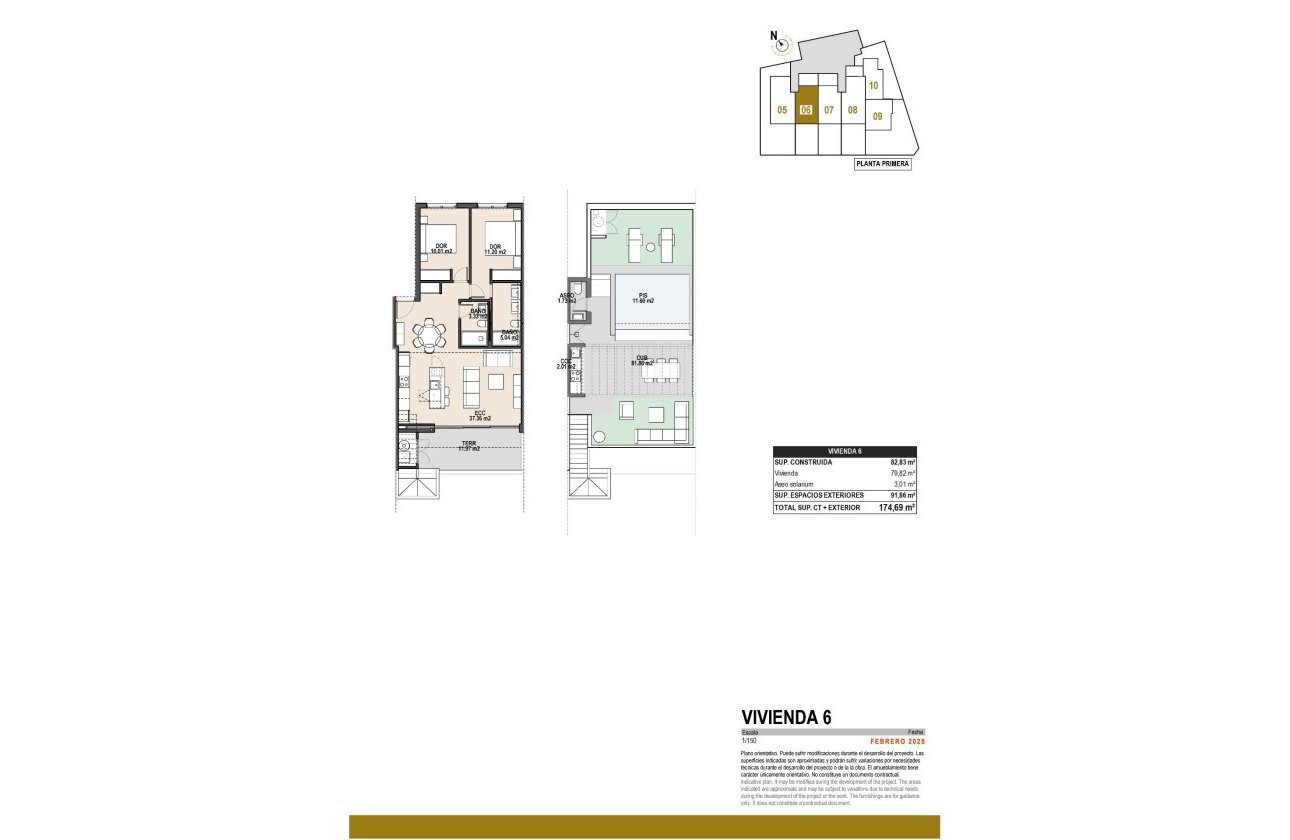 New Build - Bungalow - Pilar de la Horadada - parques de Andromeda