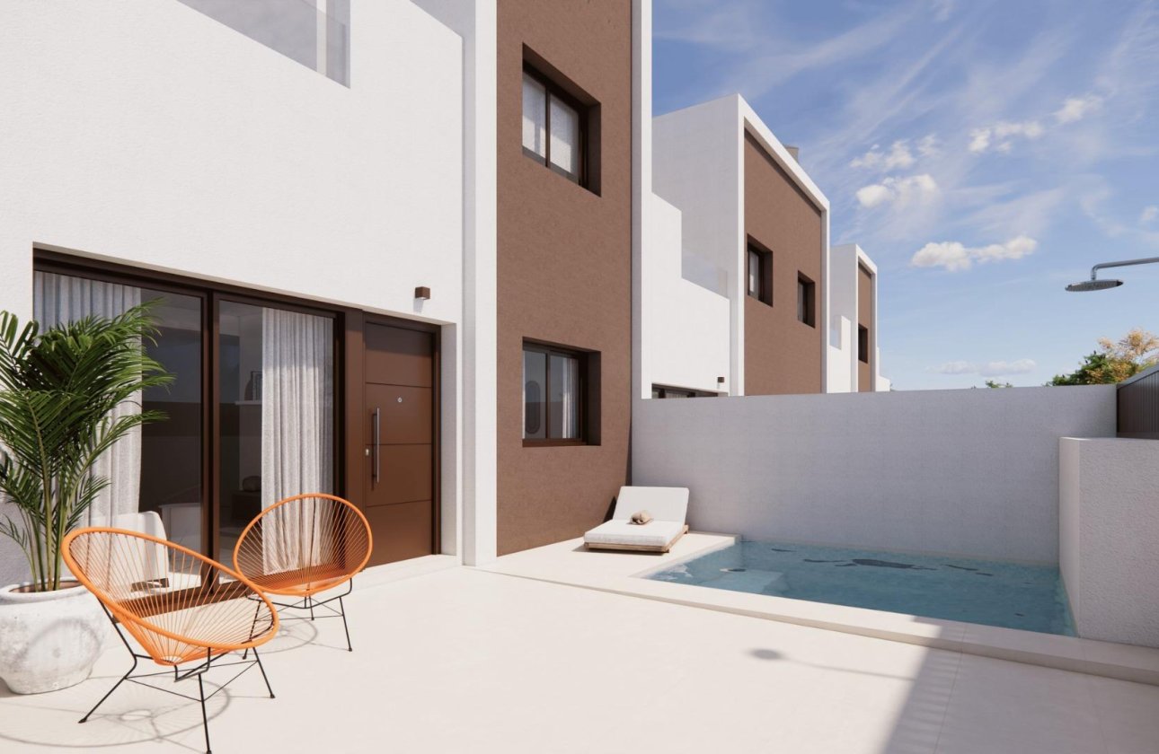 New Build - Townhouse - Pilar de la Horadada - Barrio los Segundas