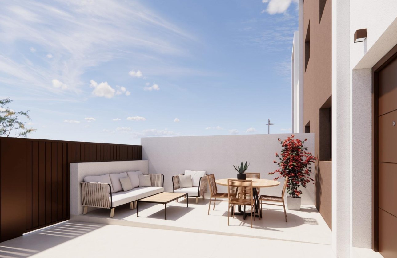 New Build - Townhouse - Pilar de la Horadada - Barrio los Segundas