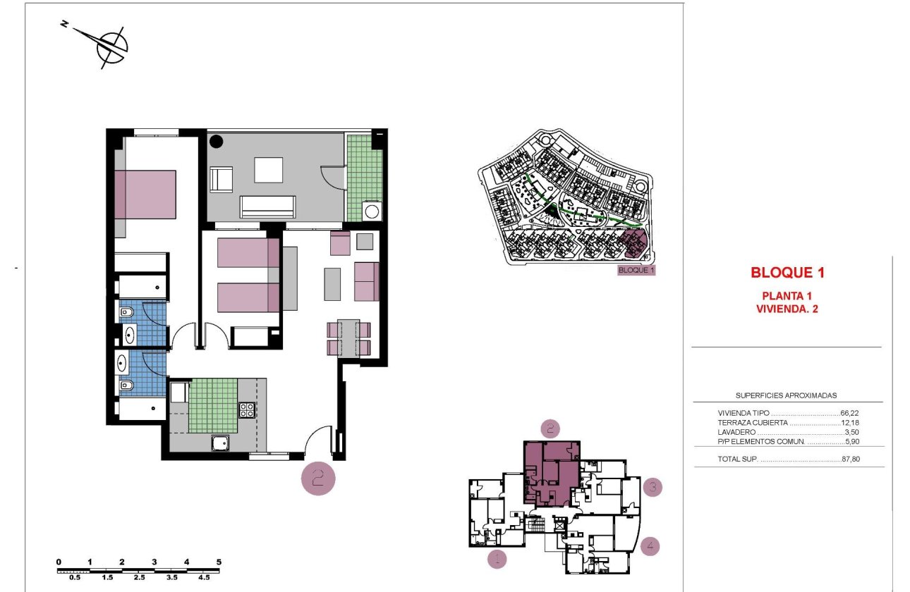 Obra nueva - Apartamento / piso - Pilar de la Horadada - Mil Palmeras