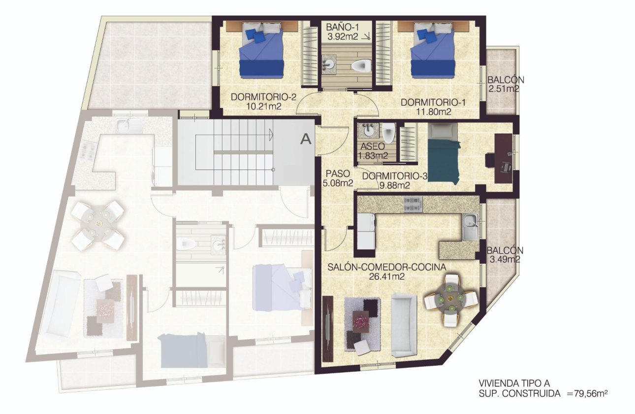 Nouvelle construction - Appartement - Jacarilla - pueblo