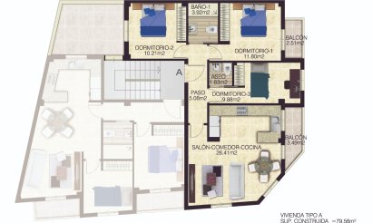 Nouvelle construction - Appartement - Jacarilla - pueblo