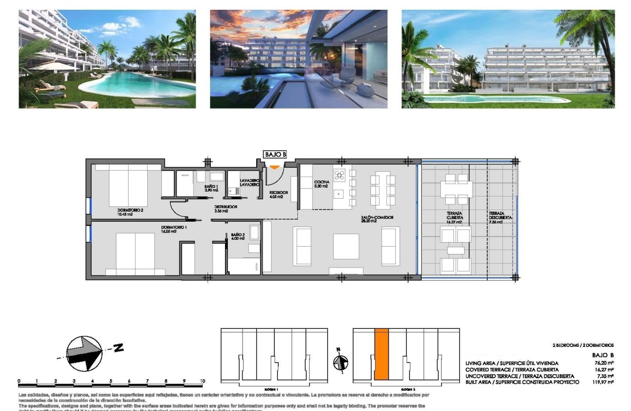 New Build - Apartment / flat - Cartagena - Mar De Cristal
