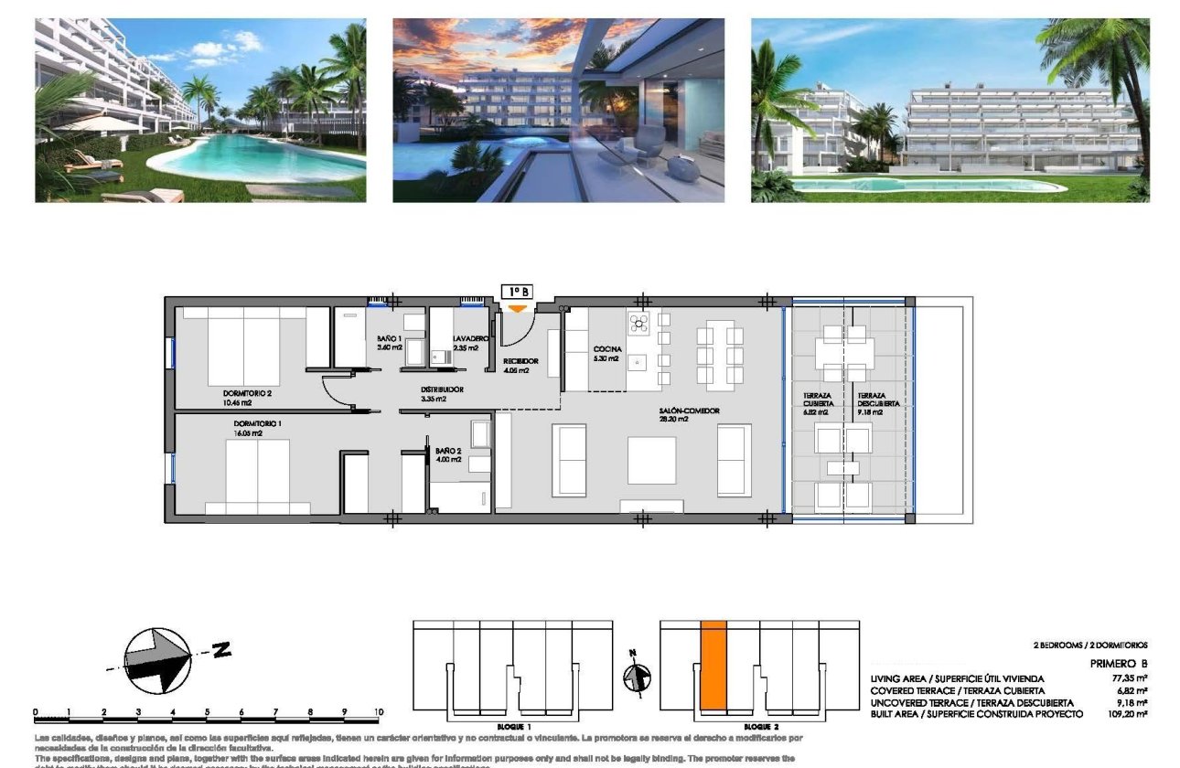 New Build - Apartment / flat - Cartagena - Mar De Cristal