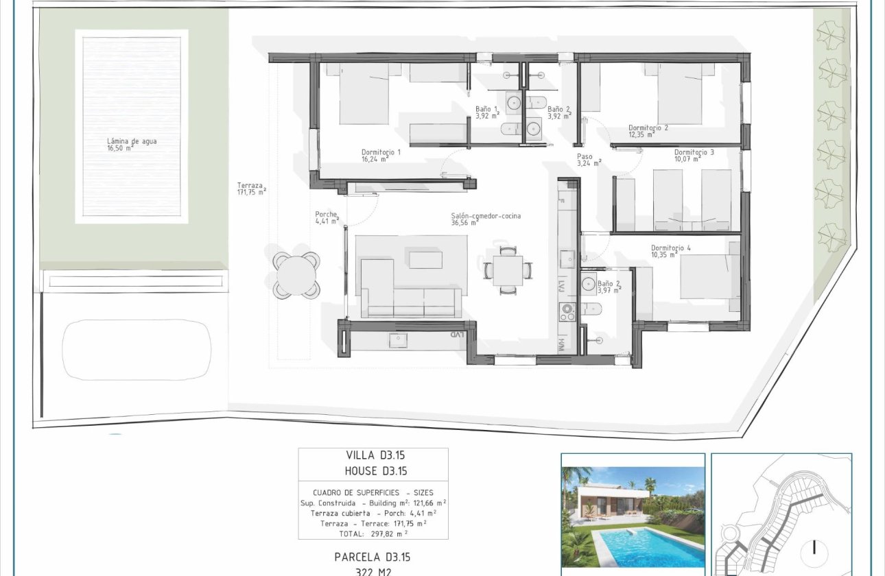 New Build - Villa - Vera - Pueblo Salinas