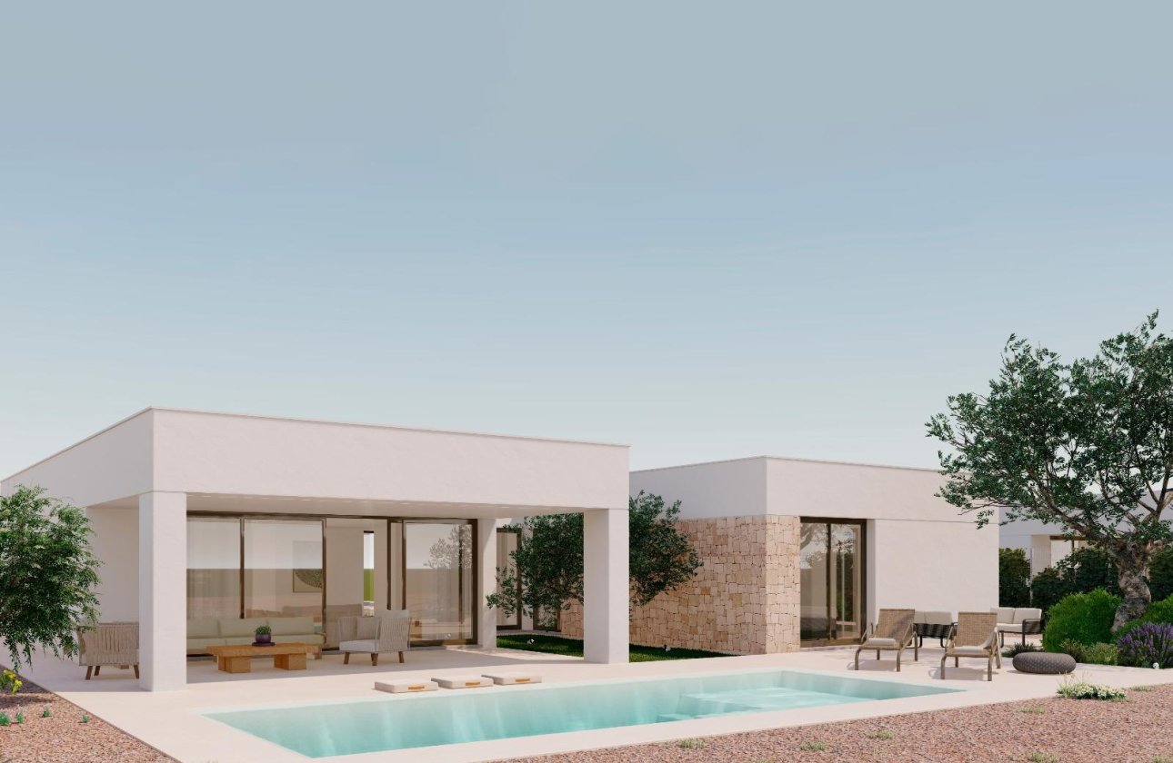 Obra nueva - Villa - Fuente Álamo - Hacienda del Alamo