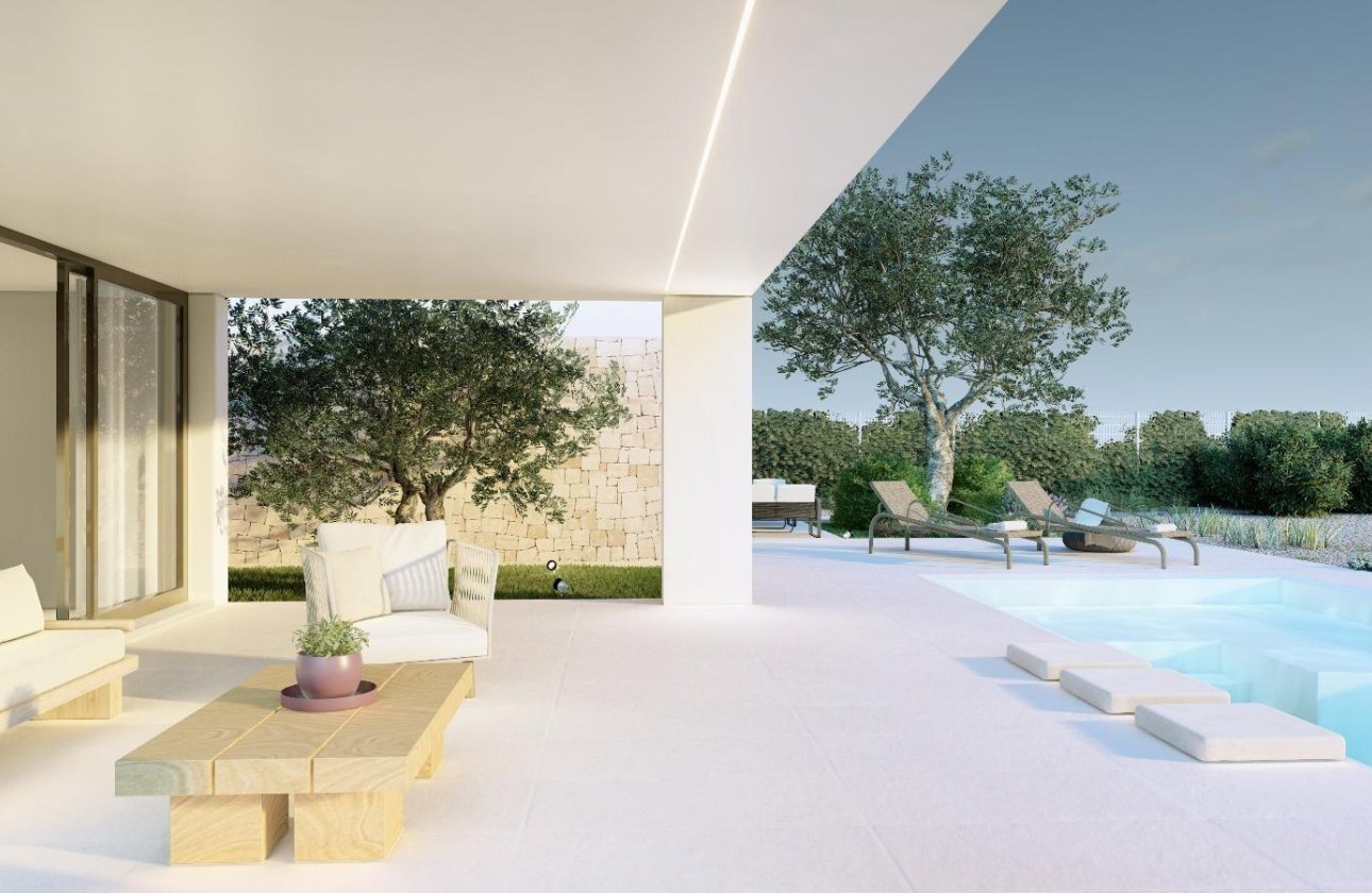 Obra nueva - Villa - Fuente Álamo - Hacienda del Alamo