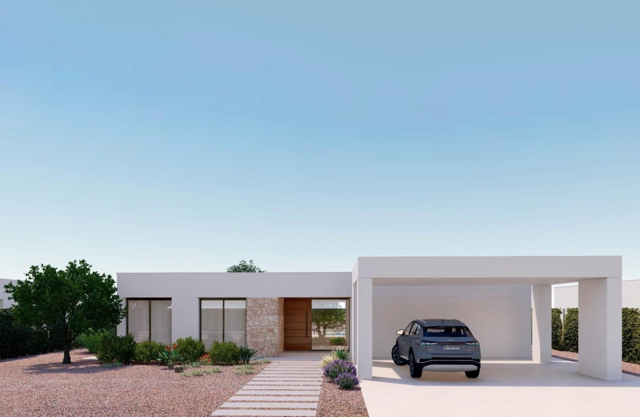 Obra nueva - Villa - Fuente Álamo - Hacienda del Alamo