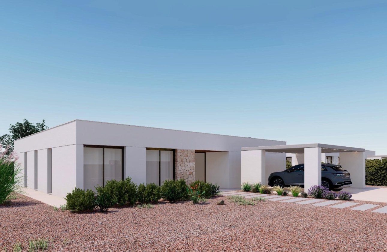 Obra nueva - Villa - Fuente Álamo - Hacienda del Alamo