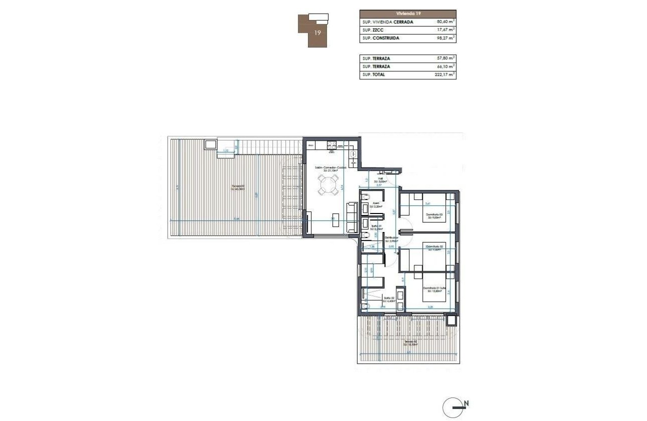 New Build - Penthouse - Guardamar del Segura - Camino del Puerto