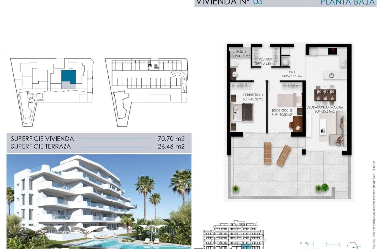 New Build - Apartment / flat - Pilar de la Horadada - Mil Palmeras