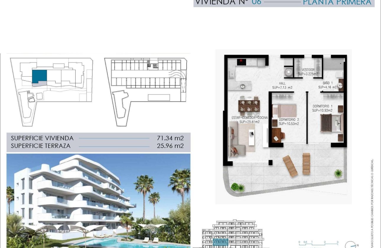 New Build - Apartment / flat - Pilar de la Horadada - Mil Palmeras