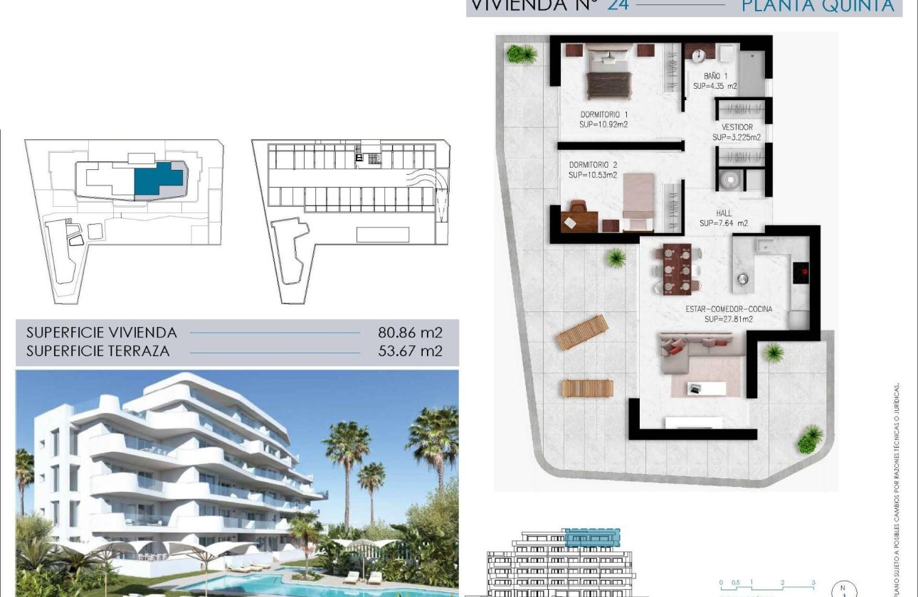 Nouvelle construction - Attique - Pilar de la Horadada - Mil Palmeras