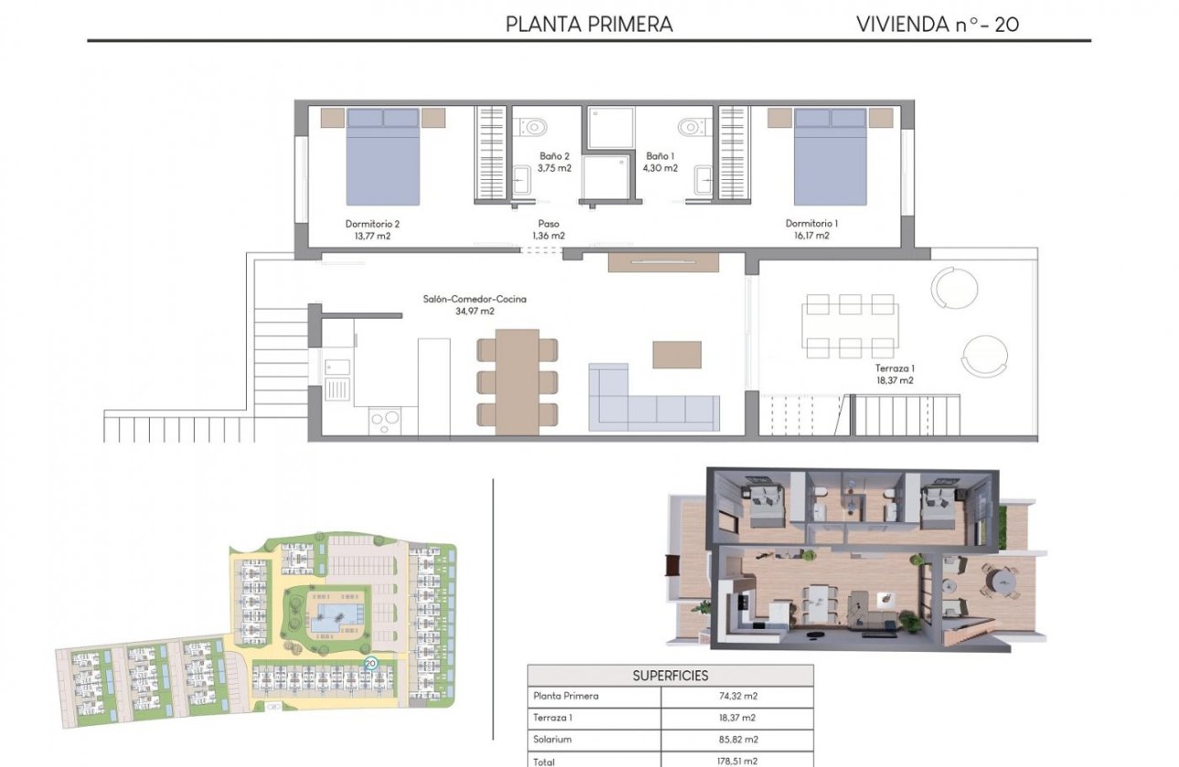 New Build - Bungalow - Finestrat - Finestrat Hills