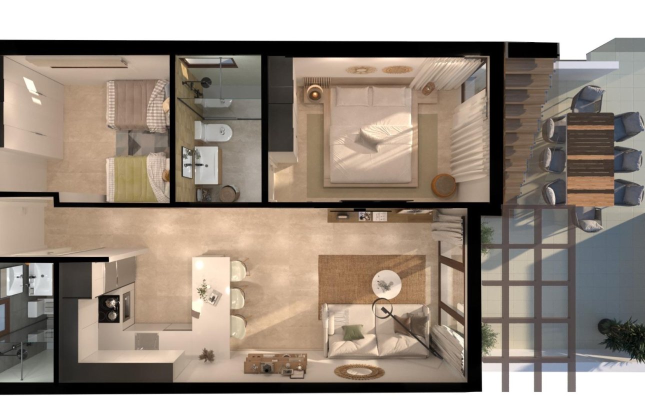 New Build - Apartment / flat - Vera - Vera Playa