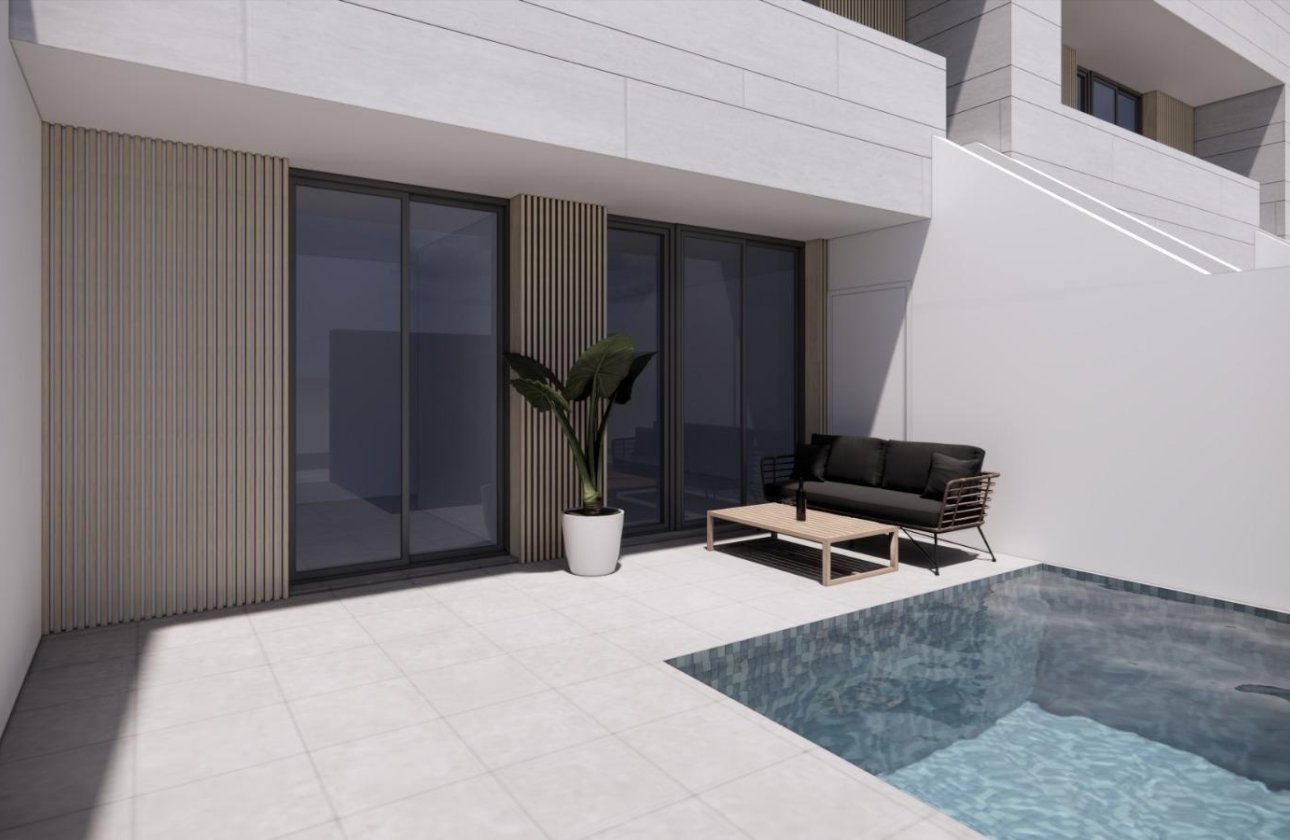 New Build - Bungalow - Santiago de la Ribera - Santiago De La Ribera
