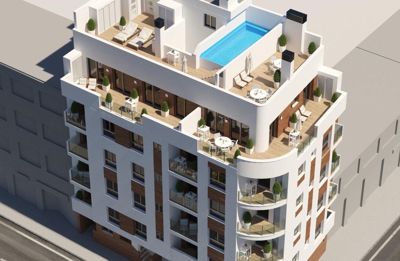 Obra nueva - Apartamento / piso - Torrevieja - Centro
