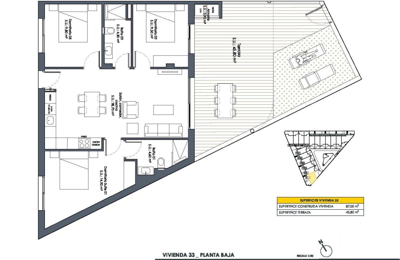 New Build - Bungalow - San Fulgencio - Pueblo