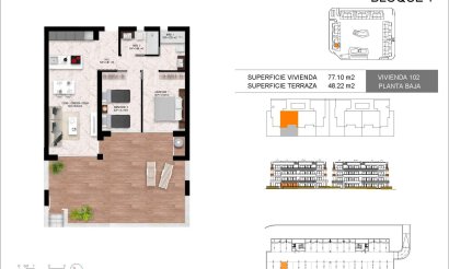 New Build - Apartment / flat - Torrevieja - La Siesta