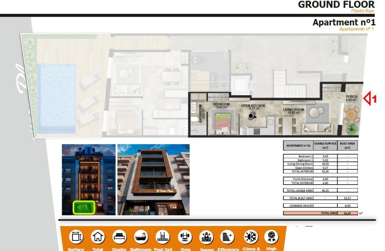 New Build - Apartment / flat - Torrevieja - Playa de El Cura